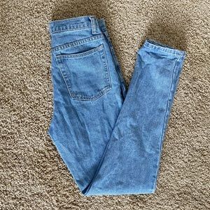 High Waisted Mom Jean